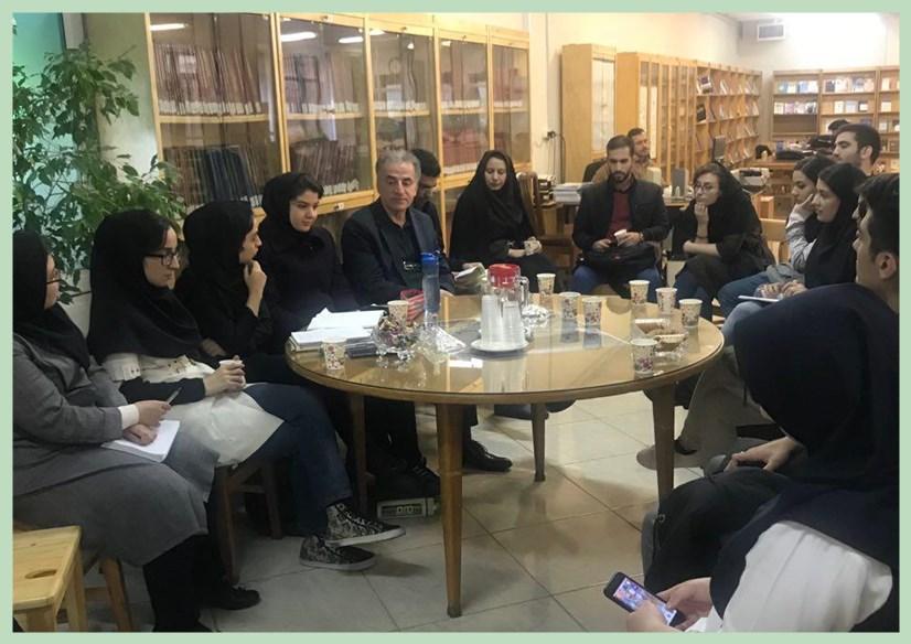  گام سوم جلسه با هم بخوانیم با حضور رئیس دانشکده جناب آقای دکتر طائی برگزار شد