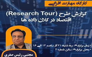 گزارش طرح (Research Tour) اقتصاد در کلان داده ها (برنامه روز چهارم هفته پژوهش)