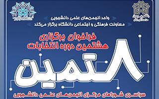 هشتمین دوره انتخابات شوراهای مرکزی انجمن‌های علمی دانشجویی